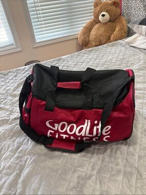 Google Red and Black Fitness Bag